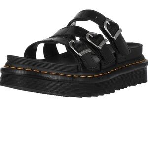 Dr. Martens Black Strappy Sandals